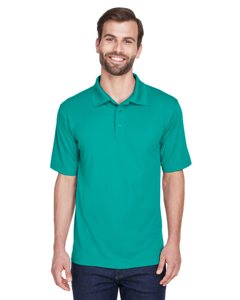 8210  UltraClub Men's Cool & Dry Mesh Piqué Polo 