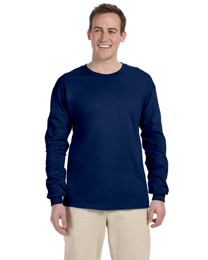 G240   Gildan Adult Ultra Cotton® 6 oz. Long-Sleeve T-Shirt