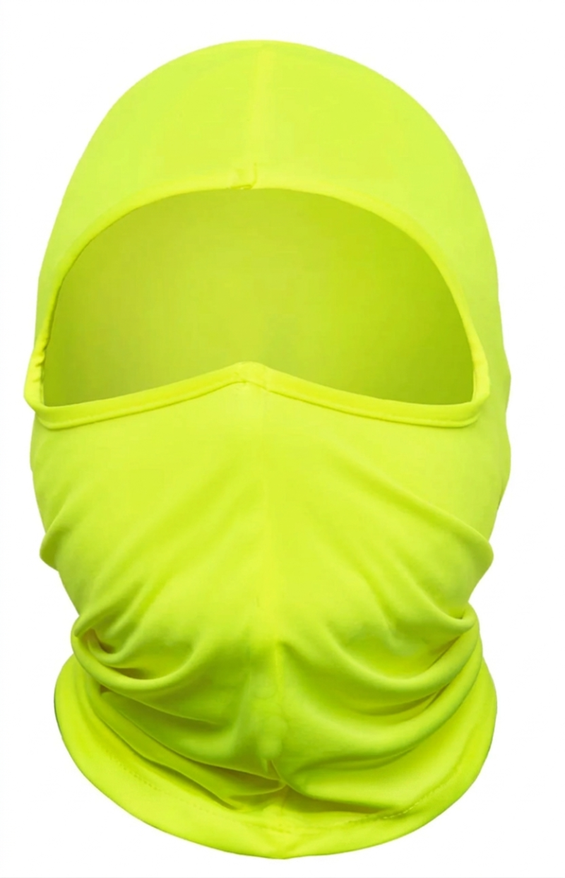 SFC1100 - Neon Green Balaclava Face Cover