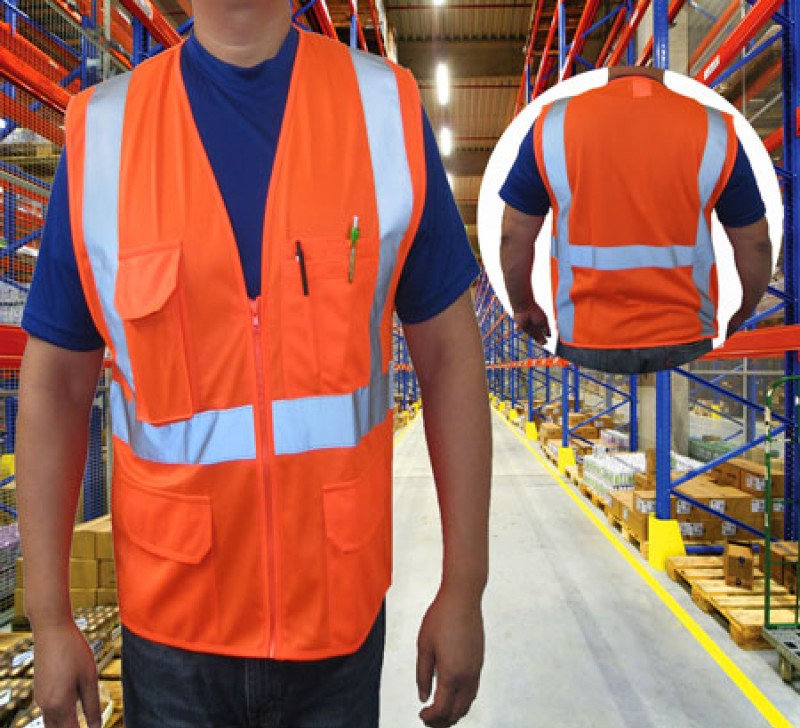 SV-FR-4250   FR Rated Safety Vest Meets ANSI/ISEA Class 2 Standards