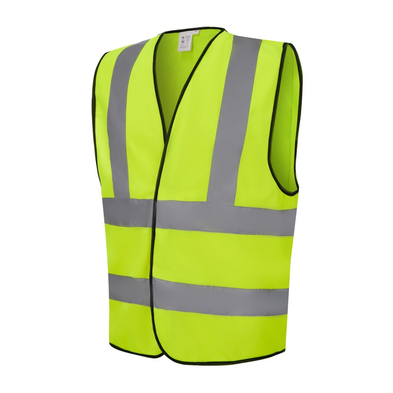 SV1110   ANSI/ISEA Class 2 Economy Safety Vest Neon Green/ Yellow