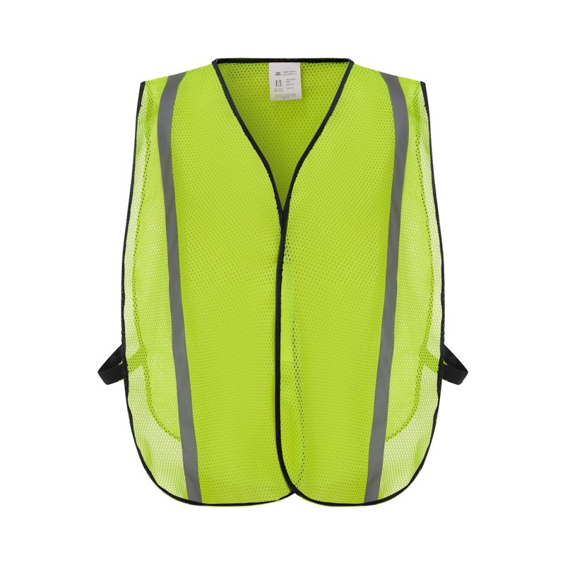 SV9100   Poly Mesh Safety Vest Neon Green/ Yellow 