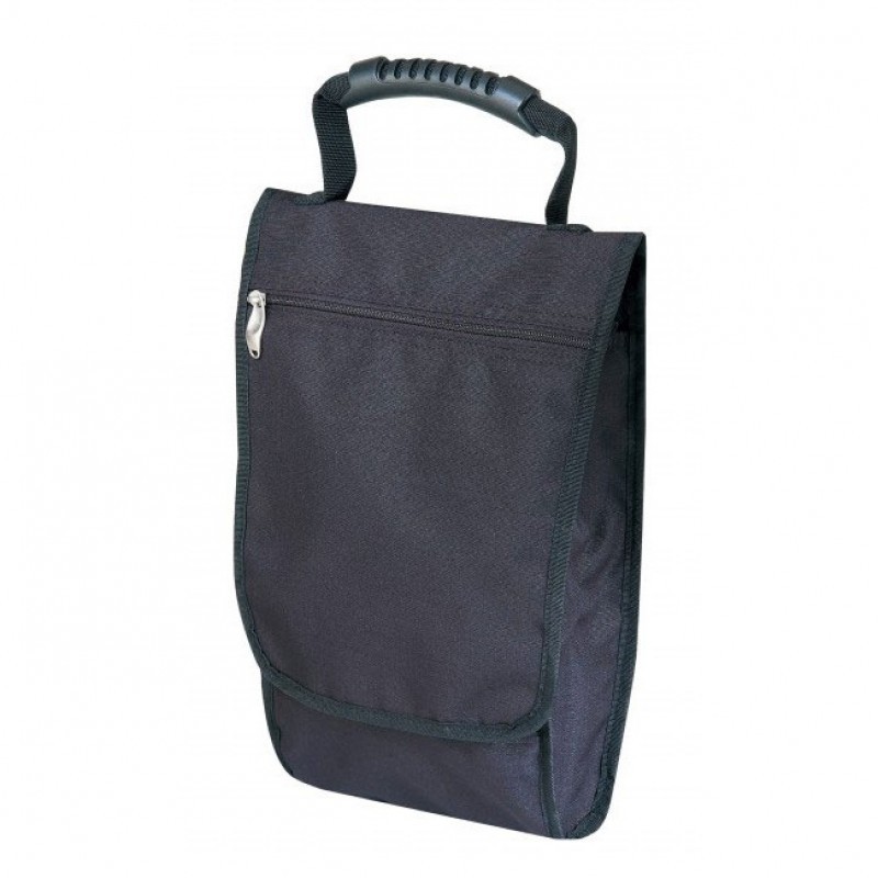 SP8046   Ripstop Shoe Bag with Carrying Handle and Front Zipper Pocket
