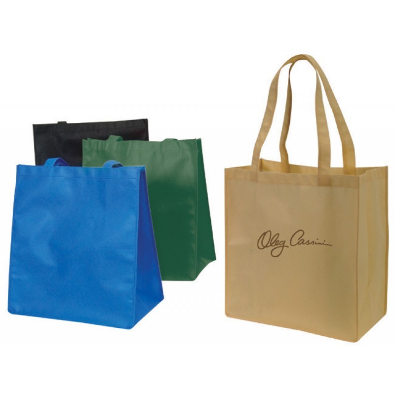 TB110   LARGE GROCERY NON-WOVEN TOTE BAG