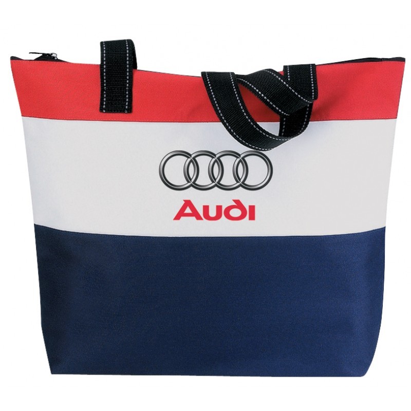 TB175   ZIPPER TOTE BAG