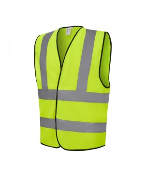 SV1110   ANSI/ISEA Class 2 Economy Safety Vest Neon Green/ Yellow