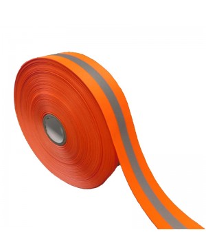 3CSEW-T20 High Quality Reflective Tape on Safety Orange Fabrics