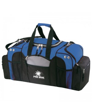 DB6051   Tourists Multi Zipper Duffel Bag 