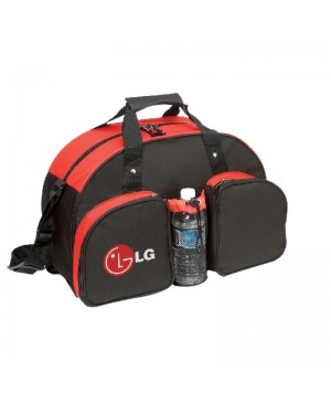 DB6070   Sports Duffel Bag with heavy vinyl backing