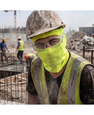 SFC1100 - Neon Green Balaclava Face Cover