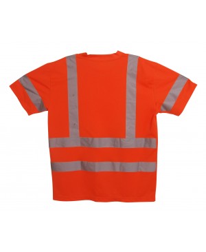ST3200  ANSI Class 3 ANSI/ISEA Class 3 Safety T-Shirt with 3M Reflective
