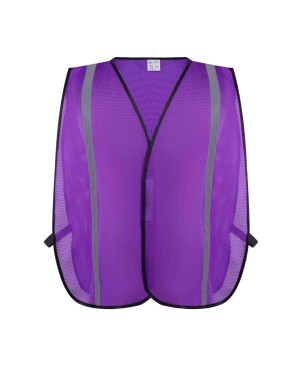 SV9190 Economy Poly Mesh Safety Vest, Non-ANSI Purple