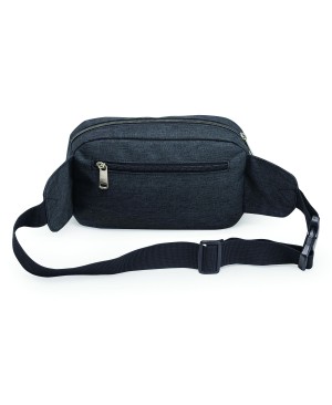 BP1102 - Heathered 3-Zipper Fanny Pack