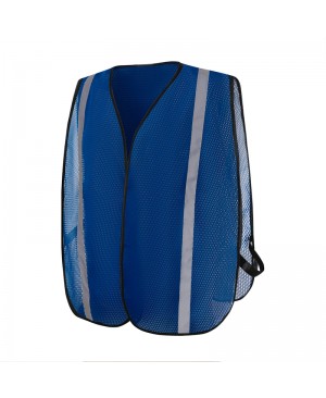 SV9110   Poly Mesh Safety Vest, Non-ANSI Royal Blue