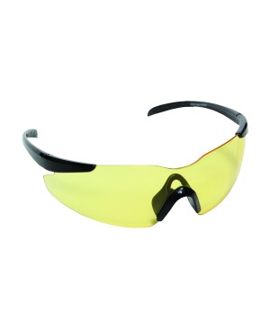 SGE01B   Safety Glasses w/ Frameless Design & TPR Temple and Nose Piece