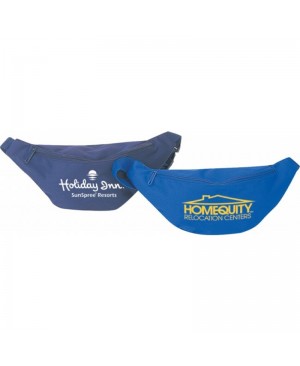 FP1012   1-ZIPPER FANNY PACK W/ADJUSTABLE WAIST-STRAP